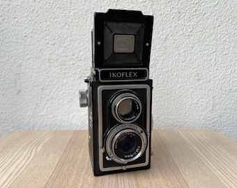 Vintage 1950s Ikoflex Zeiss Ikon Ia TLR Zeiss-opton Tessar 3.5