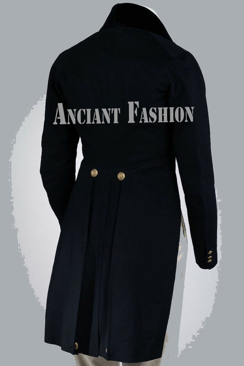 18th Century Regency Dated 1840 1850 Regency Coat British Handmade