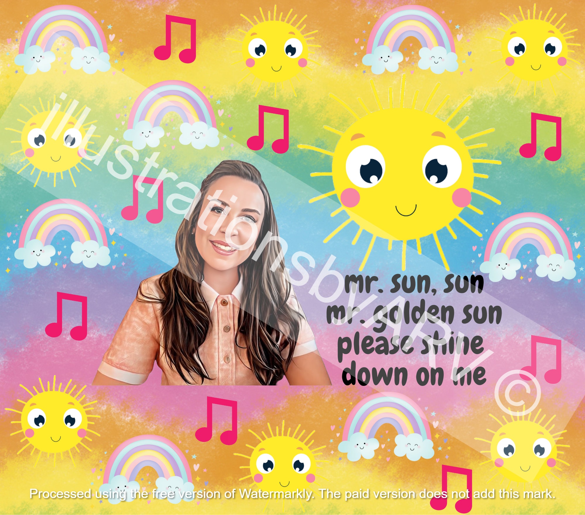 Ms. Rachel PNG Digital Download Oh Mr. Sun Sun Mr. Golden - Etsy