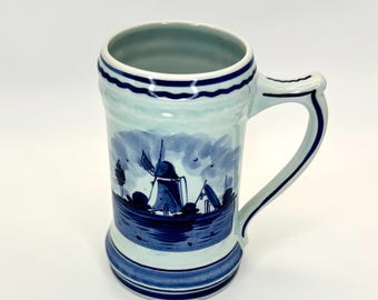 Vintage Delft Blue Mug