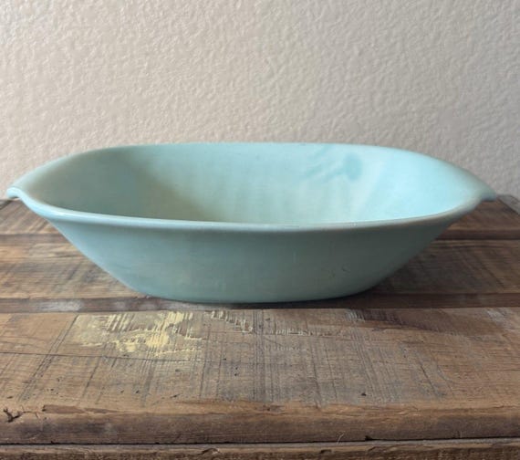 キッチン・食器 BAUER POTTERY Pasta Bowl French Blue