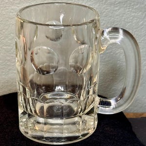 Crystal Glass Vintage Beer Mug
