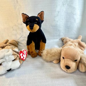 Lot of 3 Vintage TY Beanie Babies
