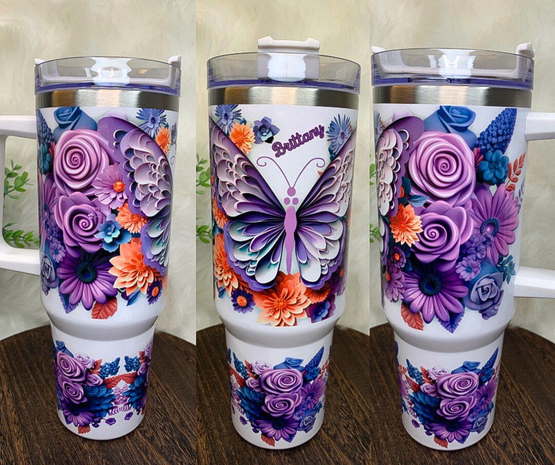 40 oz Tumbler Schmetterling main image 0