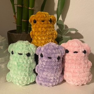 Crochet Gummy Bear | Gummy Bear Plushie |Crochet Bear Plushie | Handmade Plushie | Soft Plushie | Pocket Friend