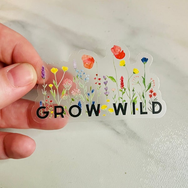 Wildflower Die Cut Etsy