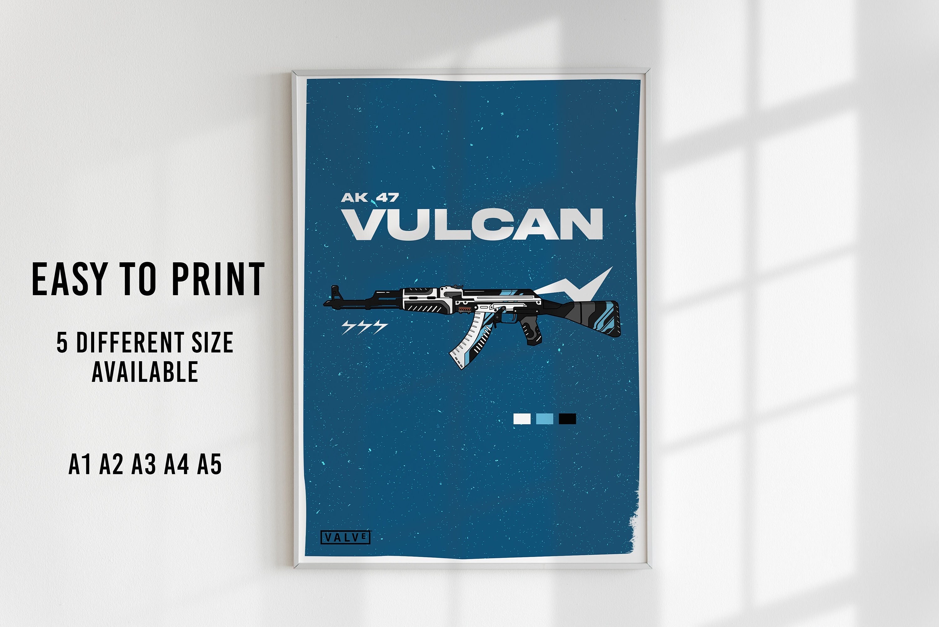  Poster 13 x 19 Russian AK-47 Kalashnikov Rifle Manual  Exploded Parts Diagram : Home & Kitchen