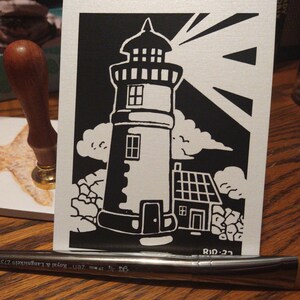 Lighthouse Card (Set of 3)