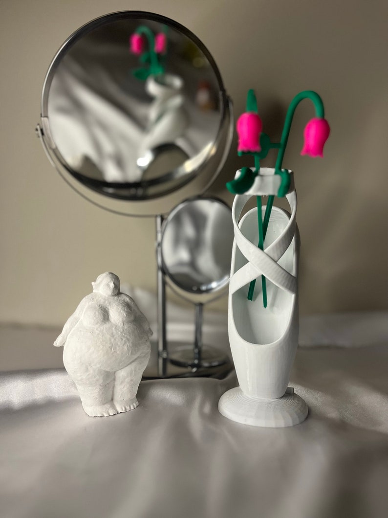 Ballet Shoe Pen Holder Ballet Pointe Shoe Vase 3D Printed Etsy