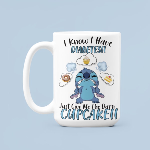 Diabetes Humor Mug, Funny Diabetes Coffee Mug, Diabetes Awareness Gift