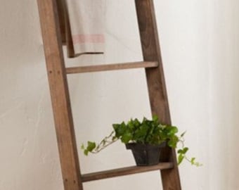 Sturbridge Yankee Display Ladder, Quilt Display Ladder, Wood Display Ladder, Novelty Ladder