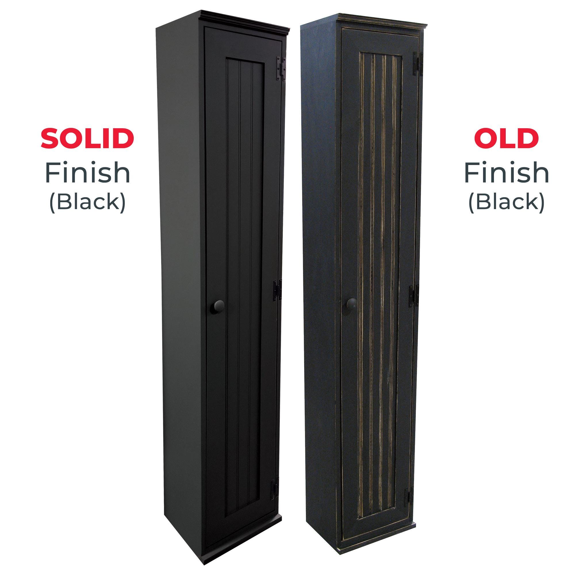 Solid Pine Broom Closet, Storage Unit, Vacuum Closet, Studio 