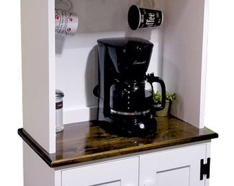 Coffee Bar, Coffee Bar Cabinet, Coffee Armoire, Coffee Cupboard, Beverage Station, Coffee Station, Kitchen Hutch, Pantry Cupboard