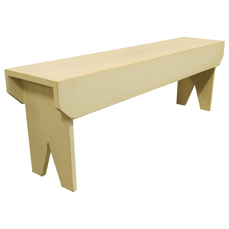 4' Primitive Bench Solid Knotty Pine Bench Country Etsy