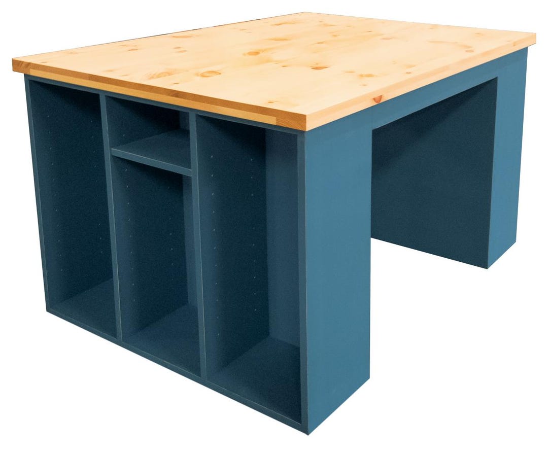 Craft Table, Rustic Craft Table, Sewing Station, Hobby Station - Etsy