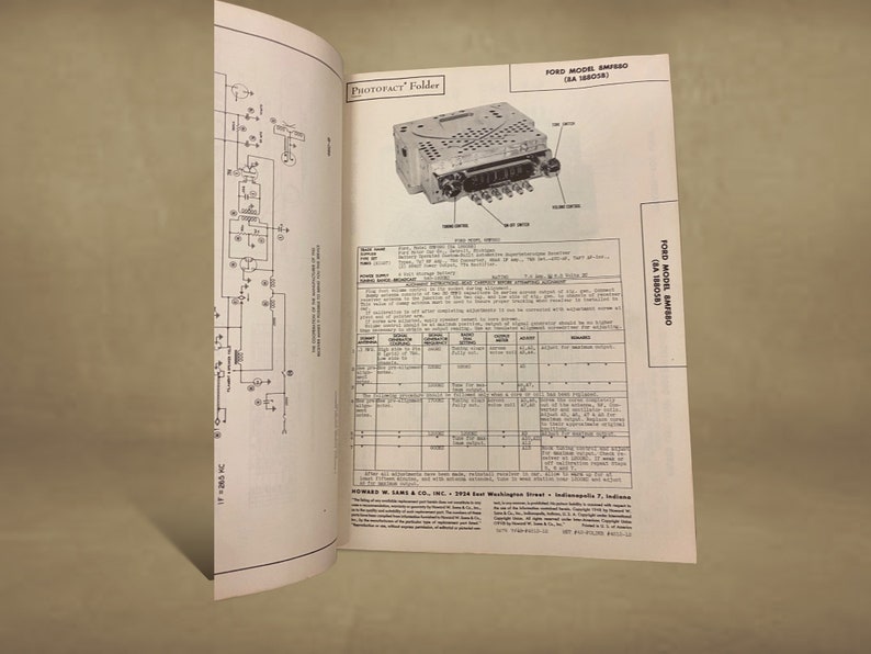 Antique 40s Book Vintage Electrical Tube Radio Repair Guide Etsy