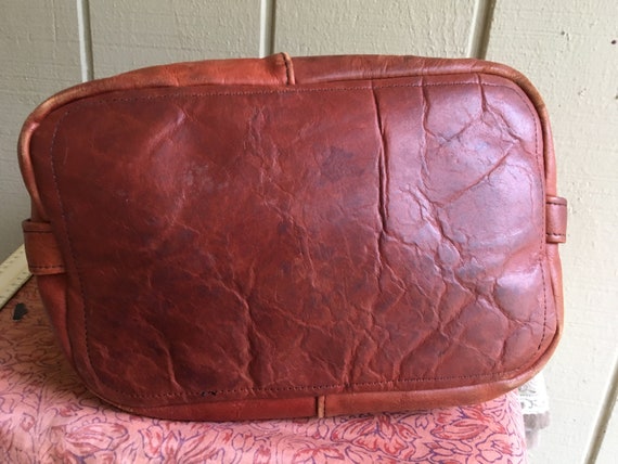 Vintage Boho Leather Handbag - image 7