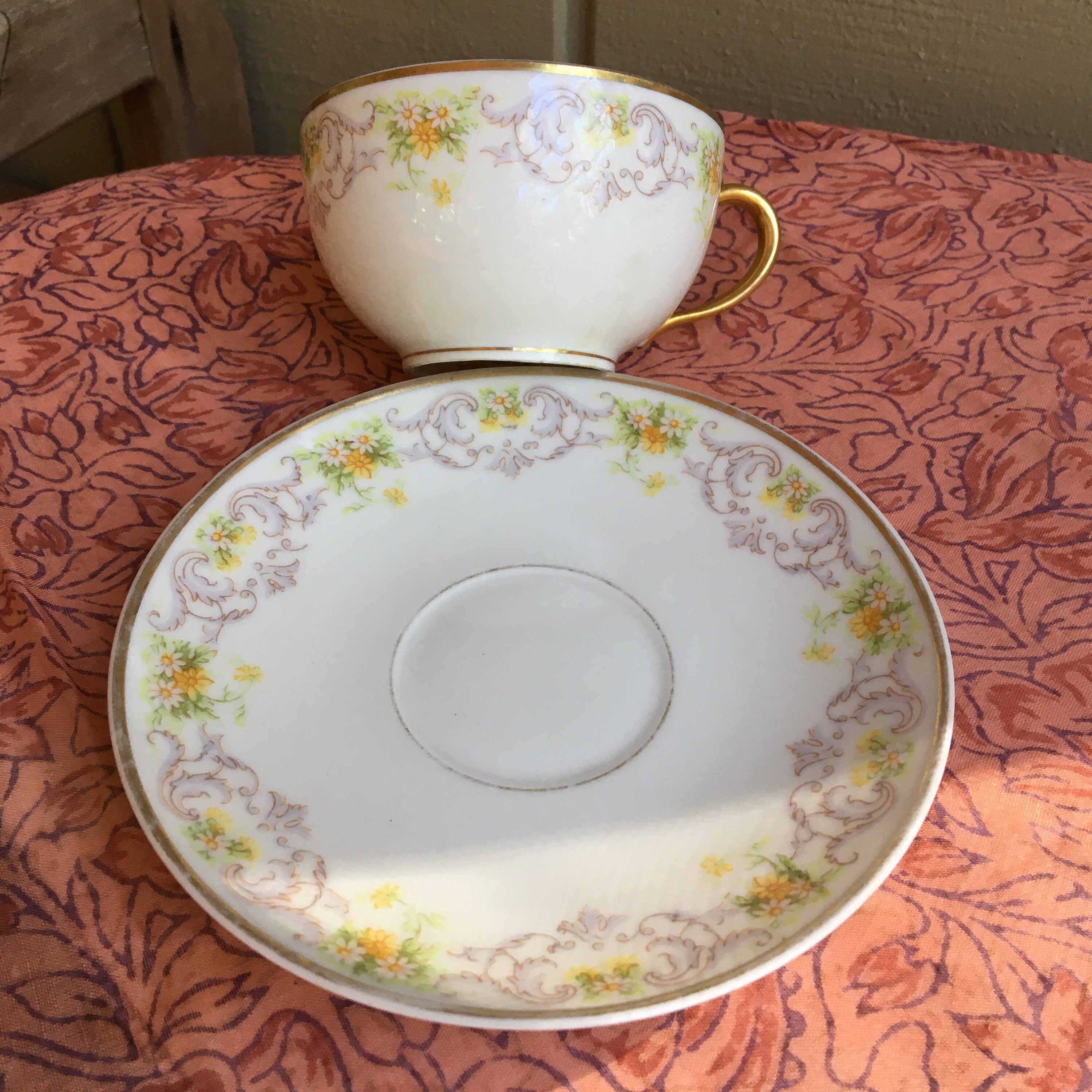 Vintage Bawo & Dotter Elite Works Cup and Saucer - Etsy