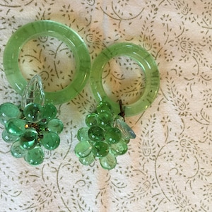 Vintage Glass Napkin Rings
