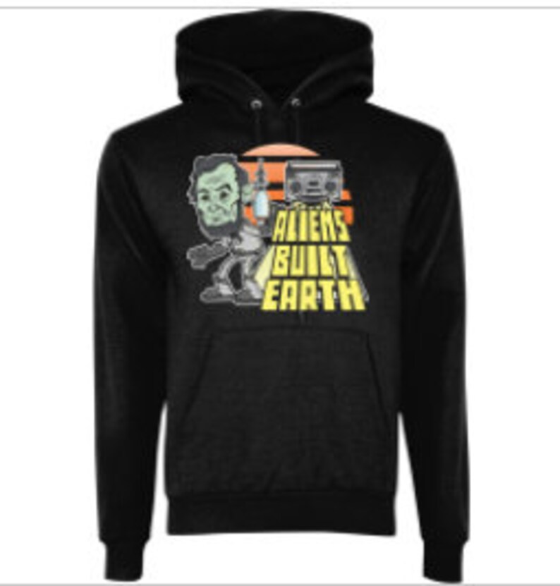 Aliens.built.earth Boom Box Abduction Champion Hoodies - Etsy