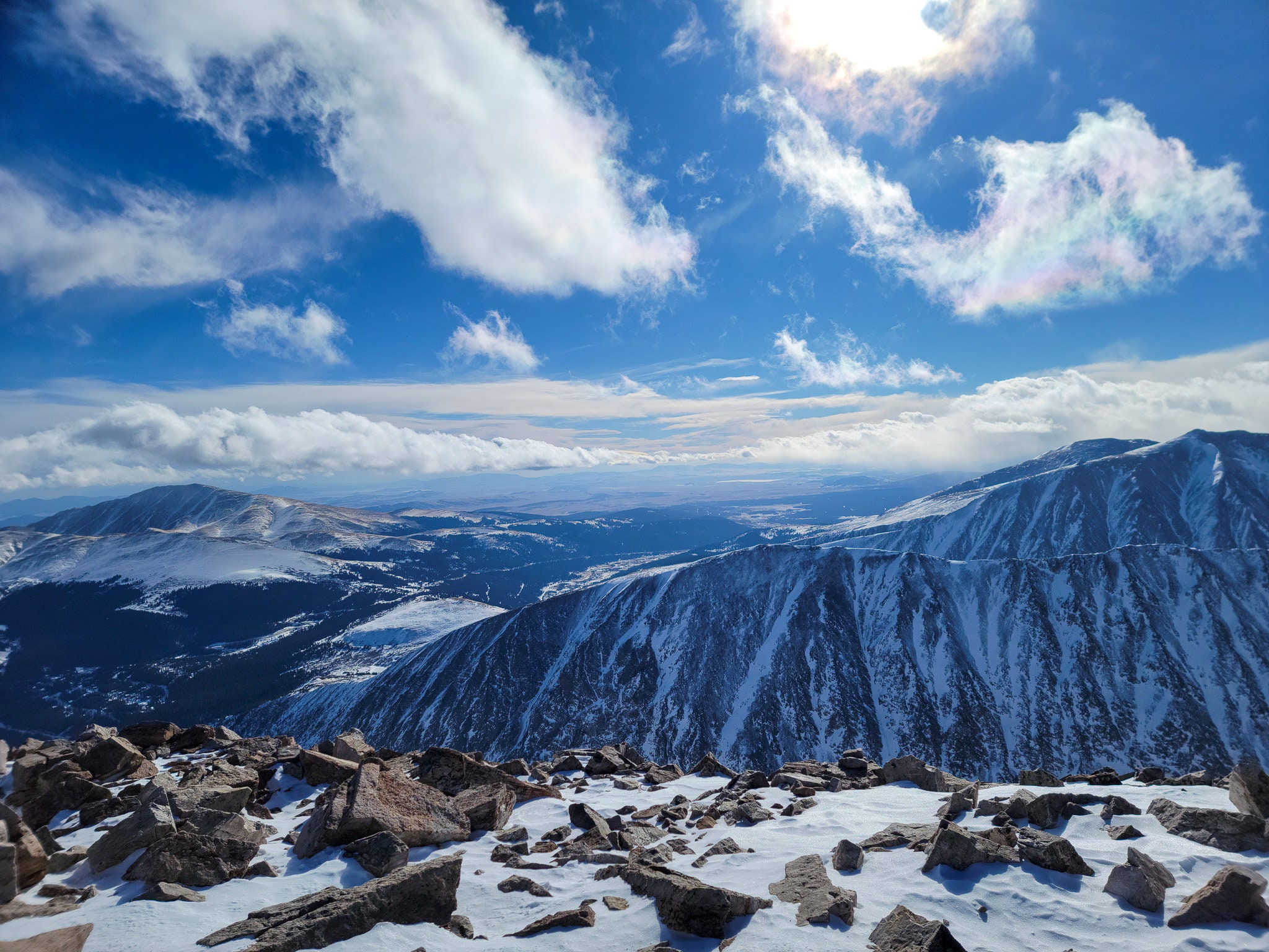 Quandary Peak Colorado 14er Winter Hike Photo - Ice Climbing Art ...