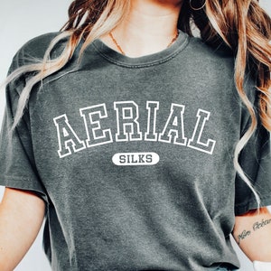 Comfort Colors® Aerial Silks Shirt Aerial Arts T-Shirt for Aerialist Aerial Lover Gifts Aerial Fitness Tshirt for Aerialsilks Gift Ideas