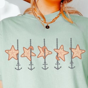 Comfort Colors® T-shirt Pole Dancing Starfish Shirt Pole Dance Fitness Star Fish Anchor Tshirt Gift for Dancer