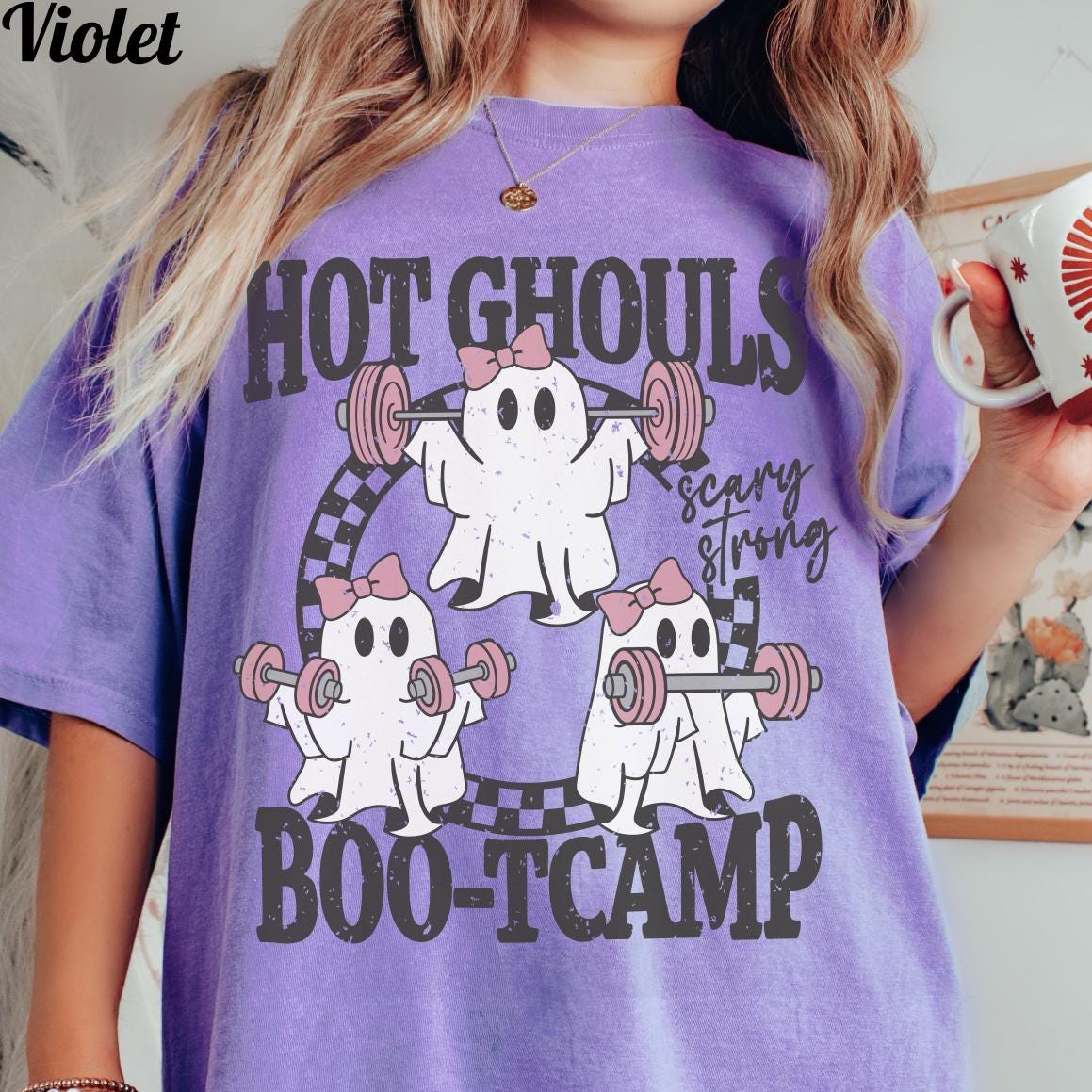 T-shirt D'Halloween Squelette Drôle : T-shirt Graphique Lazy Ghoul - France