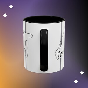 Pole Dancing Ghosts Mug Dole Dance Ghost Coffee Cup Funny Halloween Mug for Pole Dancer Gift Ideas for Dancers Spooky Season Ceramic Mug image 4