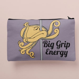 Octopus Pole Dance Grip Bag Purple