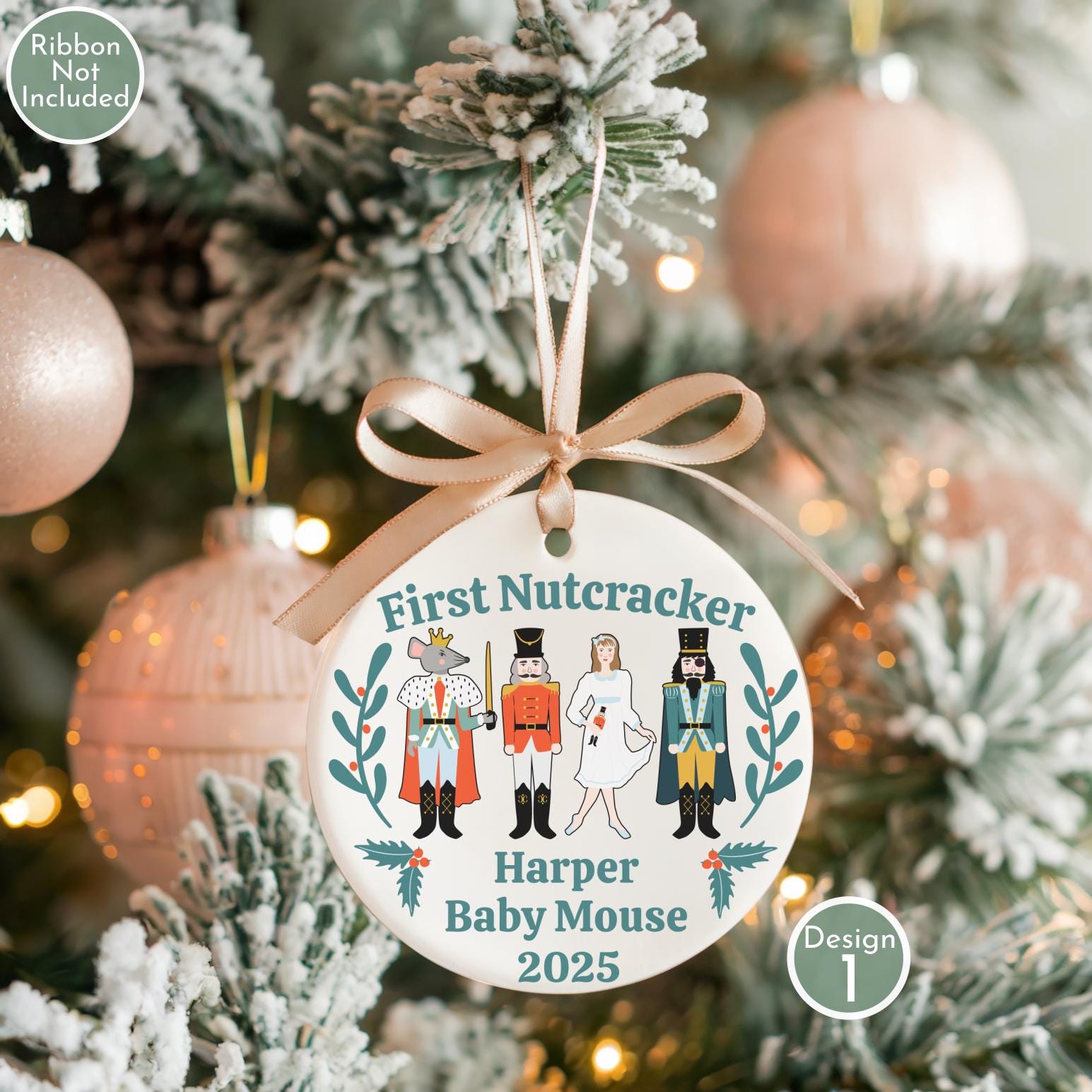 Ornament Sets, Nussknacker Anhänger Bastelarbeiten