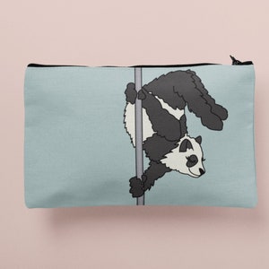 Panda Pole Dance Grip Bag Gift for Pole Dancer Panda Pole Dance Wear Dancing Pandas Funny Gift for Pole Dance Fitness Lover