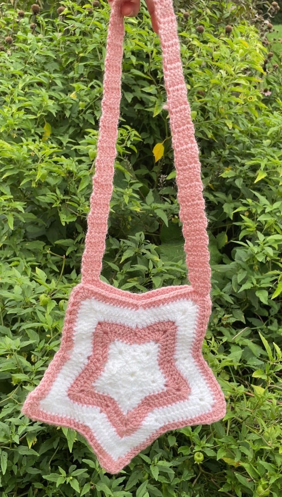 Handmade Crochet Star Bag/tote/crossbody -  Sweden