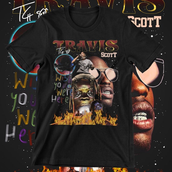 Travis Scott Rap Shirt Bootleg Concert Tshirt Rap Tee Gift - Etsy