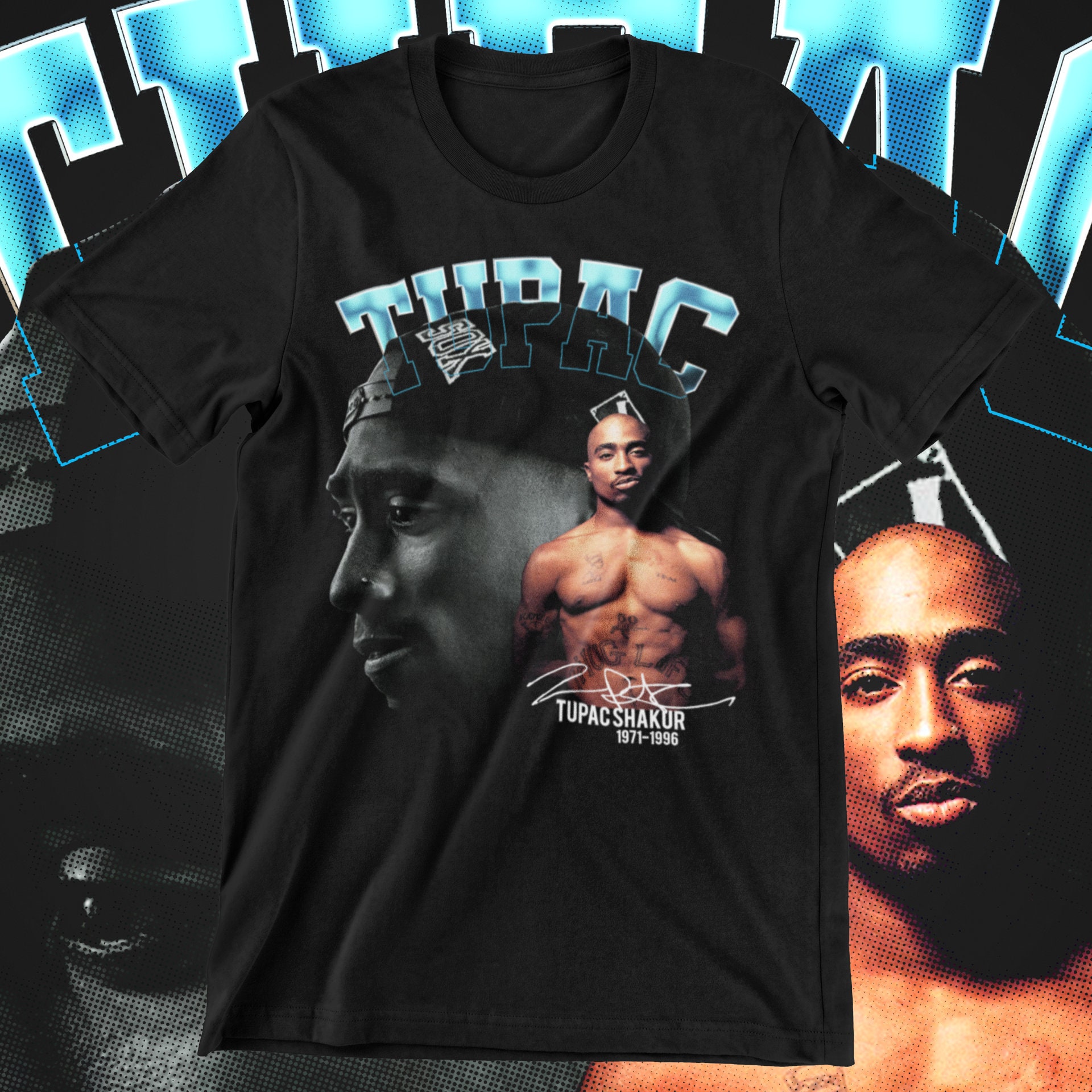 Discover Tupac Shakur Rap Konzert T-Shirt