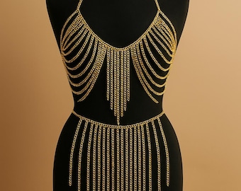 slim fit dress slacks Chain Muscle Mini Dress
