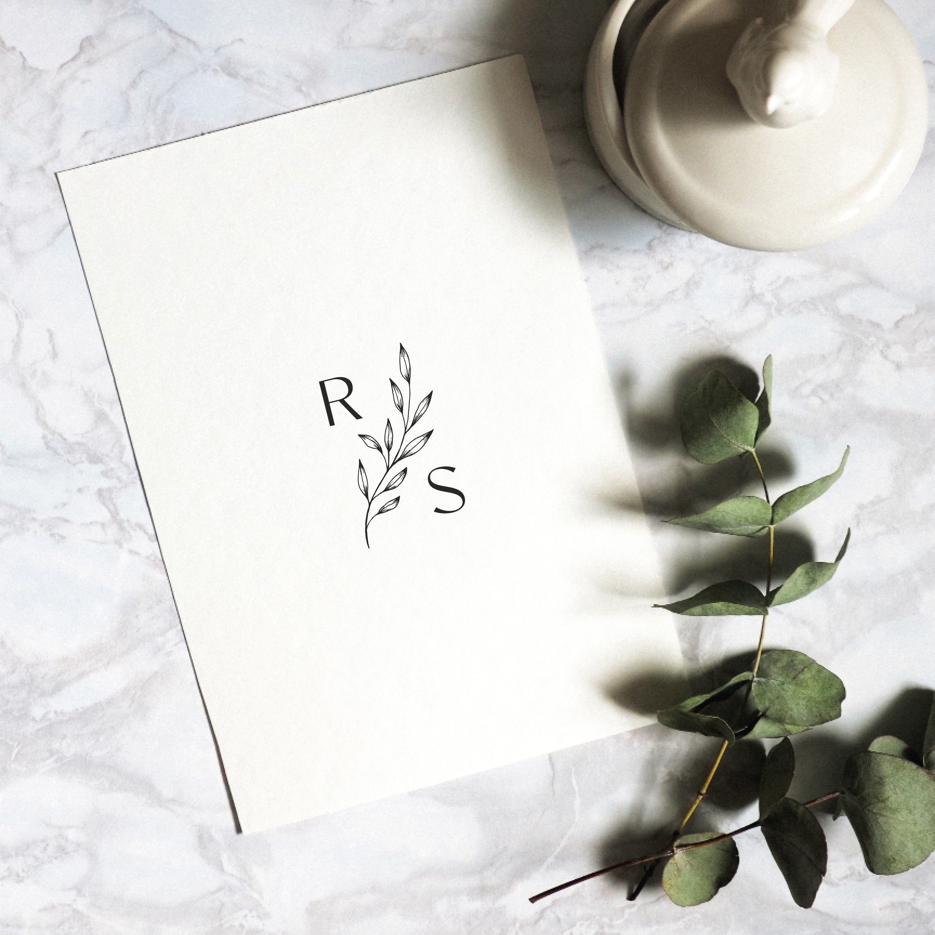 Wedding Monogram Logo, Personalised Couple Wedding Monogram, Italian ...