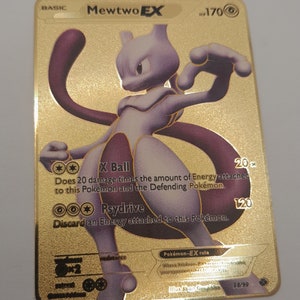 M Cyber Mewtwo ex pokemon card