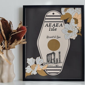 Circe&#39;s Aeaea Reiseposter
