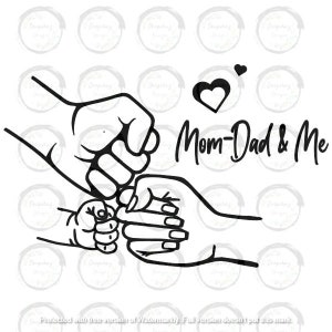 Faust bump - Mom-Dad & Me png Datei