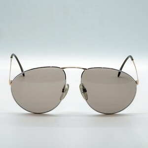 Chai Vintage Sunglasses - Mod. C 4/5 - Gold Plated - Rare made in Germany - New and Perfect