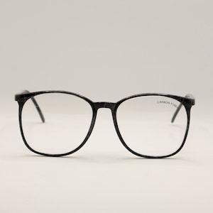 Essilor Vintage Glasses NOS - Mod. 622.65 - Col. AHZ - 57/18 - Neuf et Parfait - Monture en Fibre de Carbone de Haute Qualité - Fabriqué en France