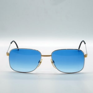Nigura Vintage Sunglasses - Gold Plated - Mod. 520 - Rare Made in Dusseldorf (Germany) - New and Perfect