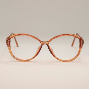 Saphira Vintage Eyewear NOS - Mod. 4197 - Col. 31 - High Quality Frame in Optyl with Swarovski - New and Perfect - Made in Austria
