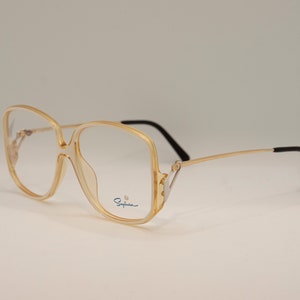 Saphira Vintage Eyewear NOS - Mod. 4159 - Col. 70 - Hochwertiger Rahmen aus Optyl - Neu und perfekt - Hergestellt in Deutschland