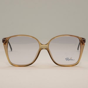 Saphira Vintage Eyewear NOS - Mod. 4124 - Col. 80 - Hochwertiger Rahmen aus Optyl - Neu und perfekt - Hergestellt in Österreich