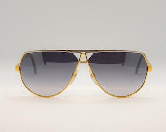 Cazal Legends Vintage Sunglasses NOS - Mod. 953 - Gold Plated 24 k - Limited Edition N. 72/699 - Collector's Item - Very Rare