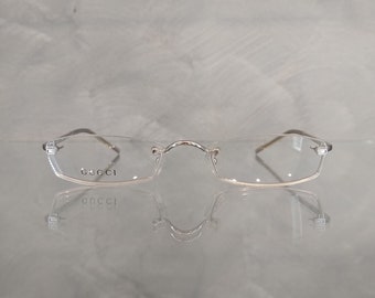 Gucci Vintage Eyewear NOS - Mod. GG1739 - Col. 9B5 - 53/19 - New and Perfect - Very Rare Model - High Quality Glasant - Made in Italy