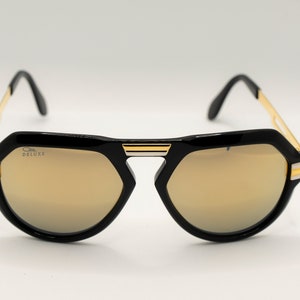 Cazal Legends Vintage Sunglasses NOS - Mod. 634/3 DELUXE - Gold Plated 24 k - Limited Edition N. 342/499 - Collector's Item - Very Rare