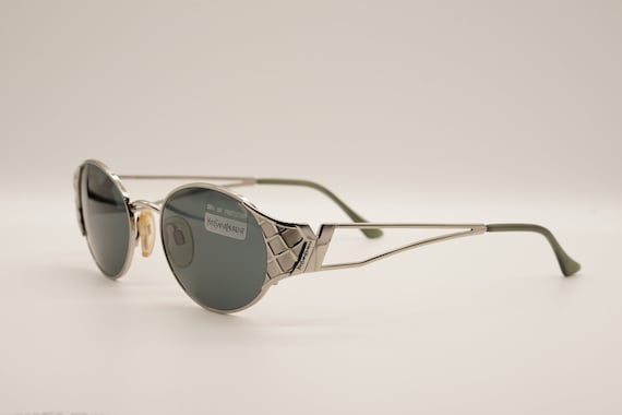 New Yves Saint Laurent Rare Vintage Sunglasses Yves Saint Laurent 2056S L45 – Vintage Frames Company main image 4